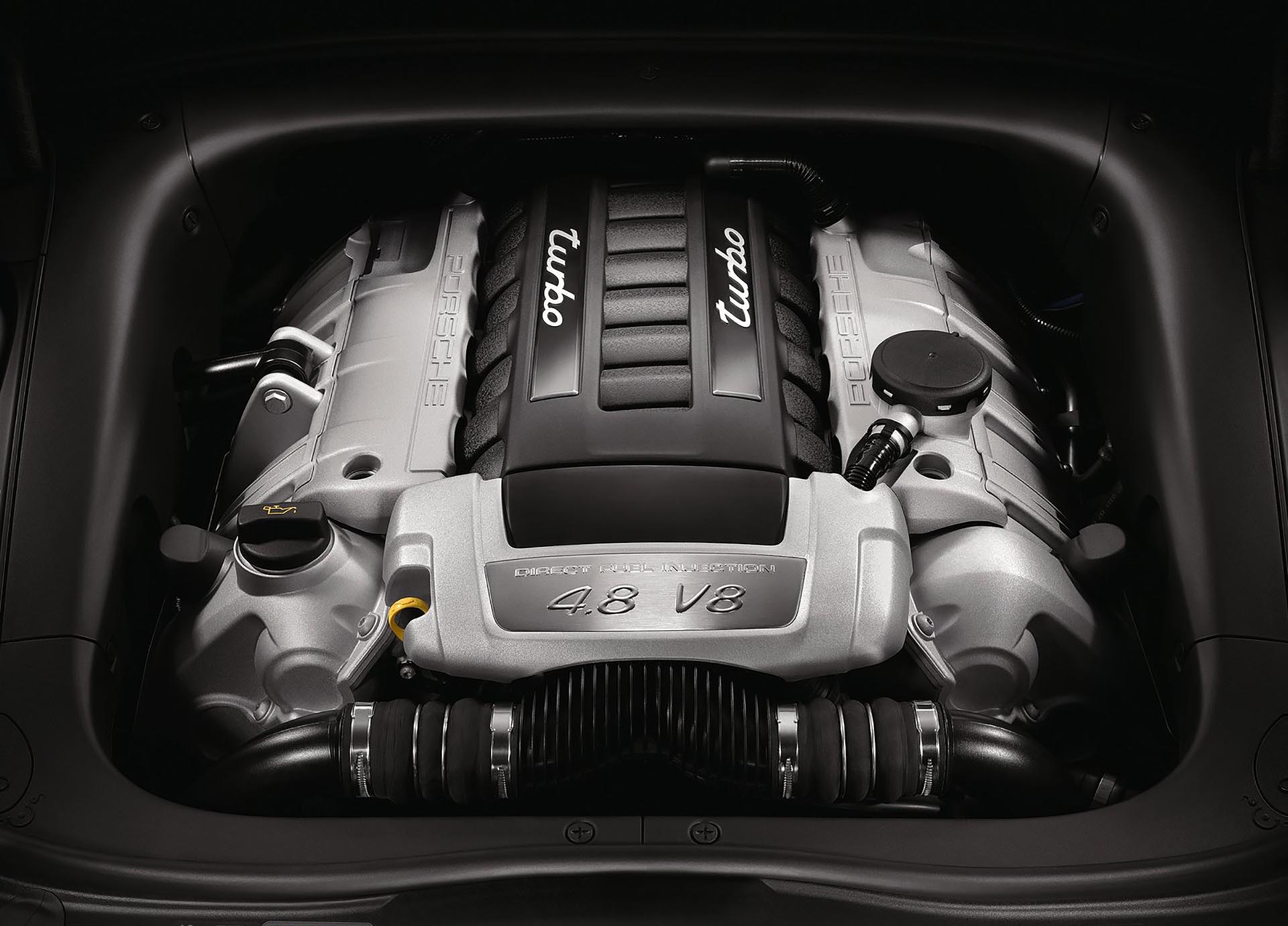 Porsche 957 Cayenne Turbo Engine bay