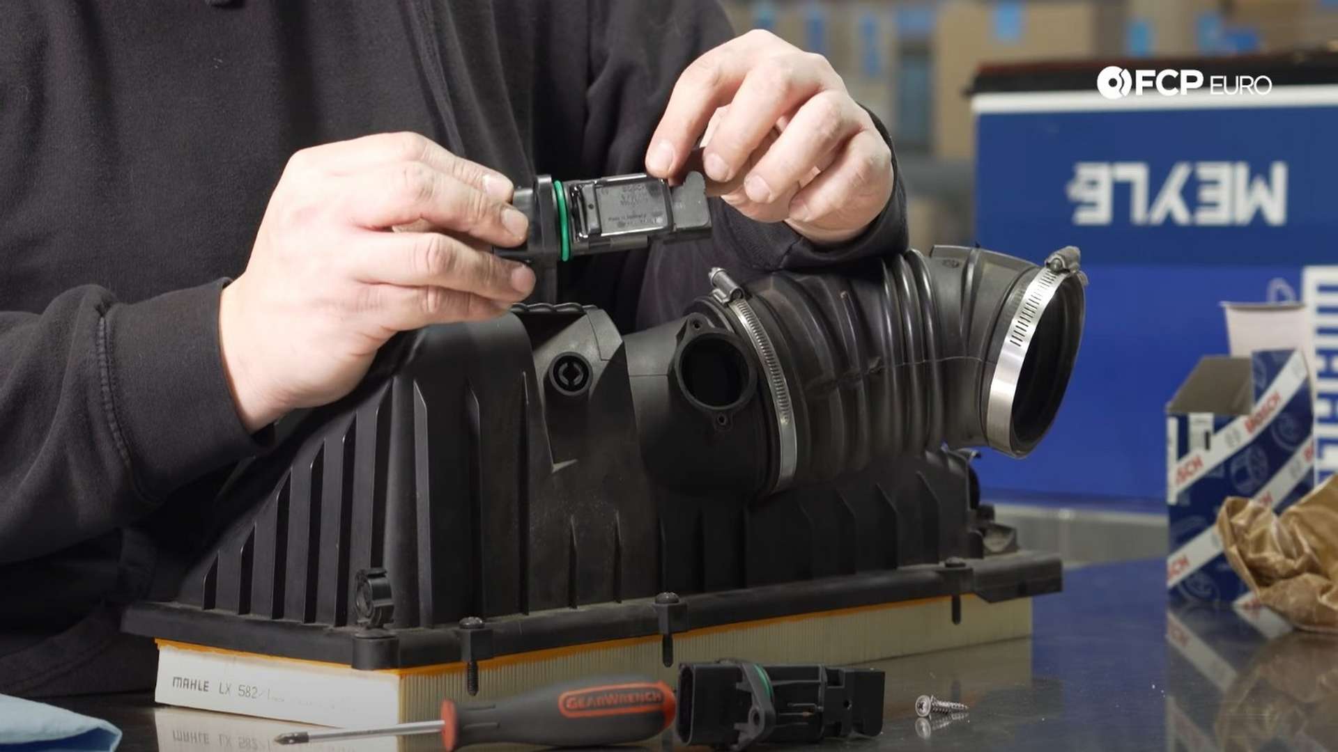 How To Replace A Porsche 996 911 Mass Air Flow Sensor (MAF)