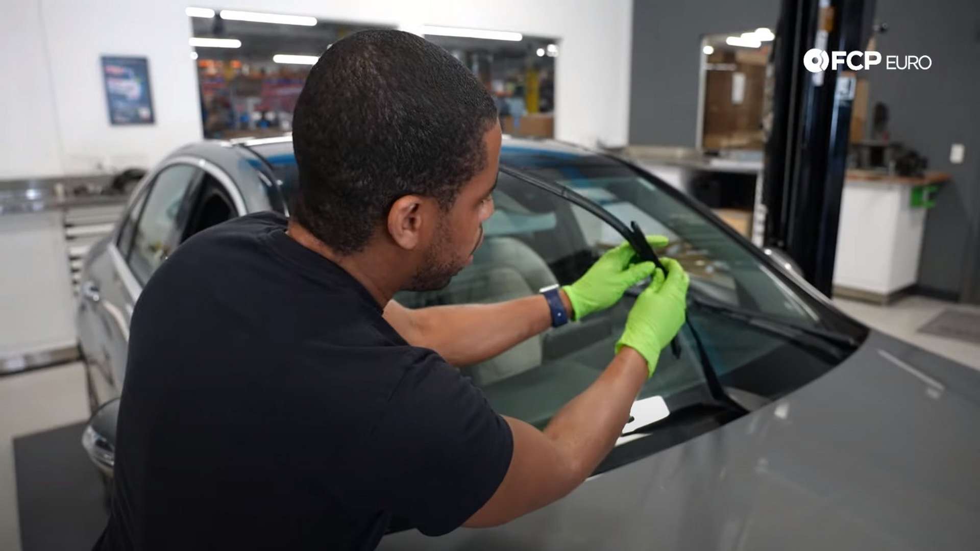 How To Replace Mercedes-Benz W205 Windshield Wiper Blades (C300 & C43 AMG)