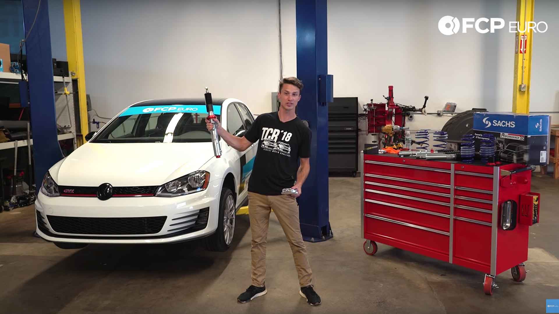 How To Install An Audi/VW Coilover Kit - SACHS Performance (GTI, Golf R, S3, A3, A3 Quattro)