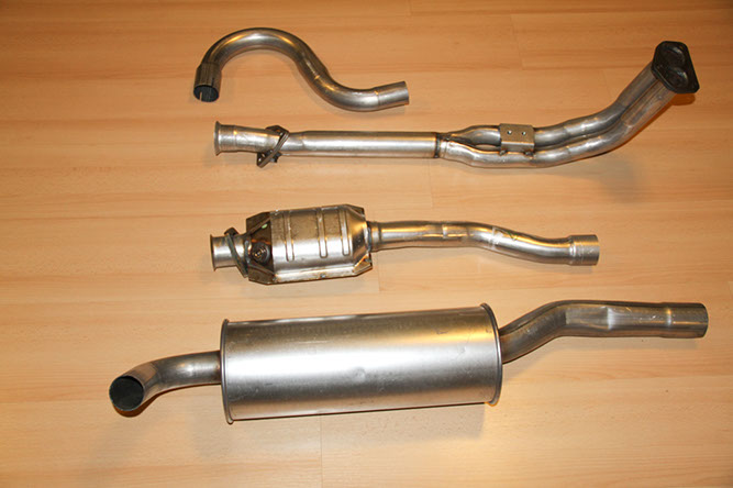 How to Install a Full Exhaust System on a Volvo 940